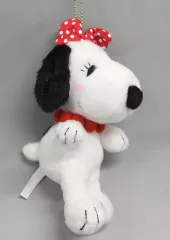 【中古】雑貨 ベル(リボン赤) マスコットホルダー 「PEANUTS(SNOOPY)」