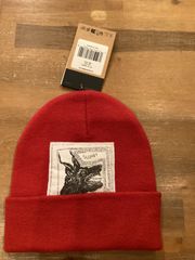 新品 未使用 タグ付き SUPREME THE NORTH FACE ニット帽 赤 RED