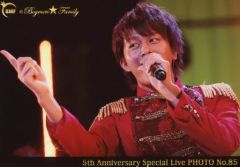 [중고] 원시 사진 (남성) No.85 : BOYS AND MEN / 고바야시 토요 / [5th Anniversary Special Live] 보이멘 ☆ 패밀리 한정 랜덤 생 사진
