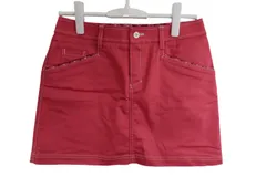 【美品】adidas(アディダス) スカート ピンク レディース M ゴルフ用品 2412-0696 中古