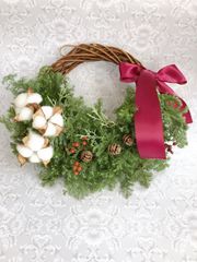 ❤︎送料込み❤︎針葉樹が香るnatural green Xmasリース