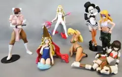 【中古】トレーディングフィギュア 全7種セット 「SR カプコンリアルフィギュアコレクション ファイティングジャム編 1.5Ver.」