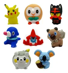 【中古】食玩 トレーディングフィギュア 全8種セット 「ポケモンキッズ サン＆ムーン アローラ地方を大冒険!編」