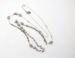 green label relaxing グリーンレーベルリラクシング ラブラドライト ロングネックレス