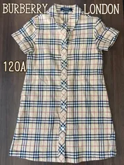 KD95 BURBERRY LONDON バーバリー ロンドン ワンピース 120A ノバチェック