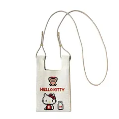 サンリオ ハローキティ ニットミニショルダーバッグ (Hello Kitty)  Sanrio