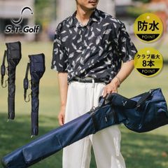 S.T.Golf ゴルフクラブケース 8本収納 練習用 防水加工 打ちっ放し