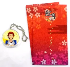 【中古】キーホルダー・マスコット(キャラクター) 鬼龍紅郎＆紅月 コレクトチャーム+ぽち袋 「とるパカ! あんさんぶるスターズ! ぽち袋くじ」 B賞