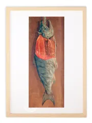ART957　「ウォールズ(ダークブラウン)」　チェコの銅版画　インテリアアート ART957「ウォールズ(ダークブラウン)」チェコの銅版画インテリア