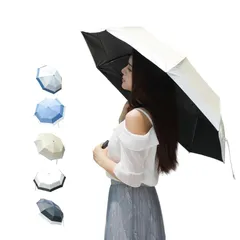 折り畳み傘 傘 晴雨兼用 折り畳み傘 遮光遮熱 耐風撥水 携帯便利 小型 台風対応 日傘 雨傘 (WHITE&BLACK) 0