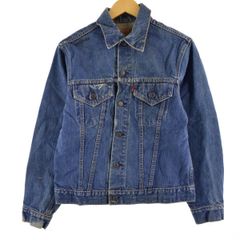 古着 70年代 リーバイス Levi's 70505-0217 ケアタグ付き デニムジャケット Gジャン USA製 40 メンズM ヴィンテージ/eaa311974