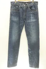 【中古】 LEVIS メンズデニムパンツ W32×L34 502デニムパンツ LEVIS made & crafted　502 W32×L34 青 ブルー
