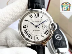 CARTIER カルティエ バロンブルー メンズ腕時計 42mm｜自動巻き機械式×316L鋼｜本日限定特価新品未使用-WTO店名をご確認ください