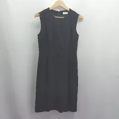 ◇ ⊂ BALLSEY ボールジィ ブラックフォーマル 膝丈 ワンピース サイズ36 ブラック レディース E  【1504240005485】