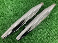 クロームワークス M8 ソフテイル用 スリップオンマフラー ブレイク