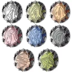 【中古】食玩 おもちゃ 全8種セット 「ウルトラマンブレーザー SGブレーザーストーン01」