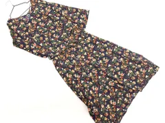 CIAOPANIC TYPY チャオパニックティピー 花柄 シャツ ワンピース sizeONE/濃紺 ■◇ レディース