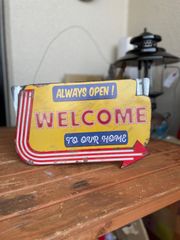 ウェルカムボード　アメリカ雑貨