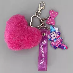 【中古】キーホルダー ミニーマウス キーリング 「ディズニー・パルパルーザ “ミニーのファンダーランド”」 東京ディズニーランド限定