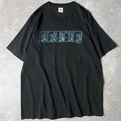 USA製 古着 90s Tシャツ L 黒 バーコード シマウマ ビンテージ - メルカリ