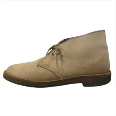 クラークス clarks チャッカ ブーツ シューズ 靴 スエードレザー 革 ガムソール 8.5 26.5cm 茶 ブラウン メンズ