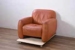 EEK90 展示品 エルポ アトランタ リクライニングソファ オットマン