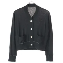 sacai サカイ 23AW s Cashmere Knit Cardigan ロゴ カシミヤニット ...