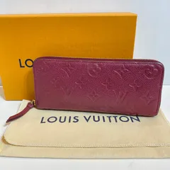 ●【中古】LOUIS VUITTON モノグラム アンプラント ポルトフォイユ クレマンス レザン M61701