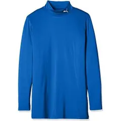 プーマ(PUMA) サッカー コンプレッション ジュニア モックネック 長袖シャツ 656332 プーマローヤル(10) 130cm
