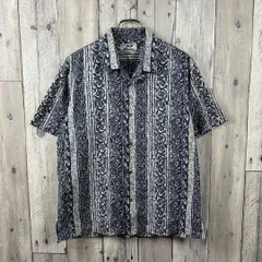 OLD PIKO 00s ピコ 半袖 花柄 オープンカラー アロハシャツ M