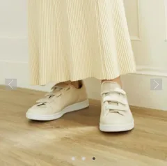 adidas Originals アディダスオリジナルス STAN SMITH CF スタンスミスコンフォート 別注モデル 箱付き スニーカー シューズ GW6217 ベージュ 23cm レディース 通年 マルイ北千住店 26 有草734