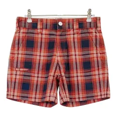 サイズ：24 BEAMS GOLF ビームスゴルフ  ショートパンツ×Dickies チェック柄 オレンジ系 [240001190430] ゴルフウェア レディース ストスト