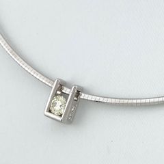 タサキ TASAKI ダイヤモンド デザインネックレス プラチナ K18 ゴールド ペンダントメレダイヤ ネックレス Pt900 K18ゴールド ダイヤモンド レディース 【中古】