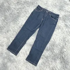 ■【美品】CINEMA CLUB  シネマクラブ  ジーンズ  クロップドパンツ  (L)  カジュアル  ヘルシー  レディース  青系  ブルー【送料無料】のサムネイル