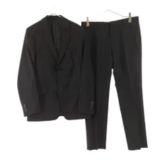PRADA (プラダ) 2B モヘヤ混 セットアップ テーラードジャケット スラックス パンツ ブラック UAF367のサムネイル