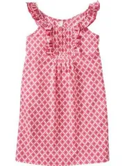 ★Old Navy★キッズ　Girls　ピンク　フリルデザイン　ワンピース　１２★のサムネイル