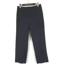 BLUE FRONCE グレー ウエストゴム付きパンツ セゾンドパピヨン SAISON DE PAPILLON ウエストゴムストレッチ