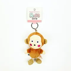 サンリオ おさるのもんきち 足ぶら キーチェーンマスコット ぬいぐるみ キーホルダー