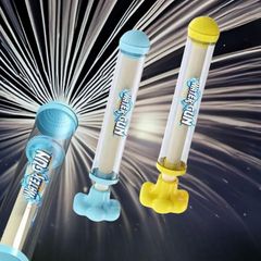 景品 超強力 夏祭り 親子ゲーム 大人 ビーチ おもちゃ アウトドア 水遊び 暑対策 花火型水鉄砲 子供 夏の定番 ウォーターガン (2PCS 水鉄砲 27cm) 花火