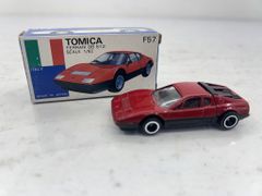 トミカ 青箱 F35 フェラーリ 308GTB 紺メタ×金 フェラーリロゴ付