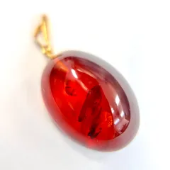 【上美品⭐️琥珀のペンダントトップ】 古代へのタイムマシン　 バチカンK18    アクセサリー ジュエリー　 ワンオーナーユーズド品　 AYATGC025040124004J