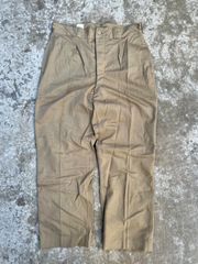 50's  M-52 FRENCH MILITARY CHINO PANTS [Deadstock]