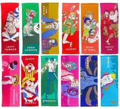 【中古】タオル・手ぬぐい 全12種セット ロングタオル 「一番くじ ワンピース 新たな夜明け」 G賞