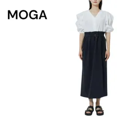 MOGA STORY 2023年8月号掲載商品　Lハイウェスト切り替えワンピースのサムネイル