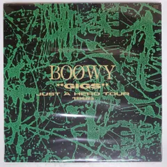 帯 国内盤 BOOWY/GIGS JUST A HERO TOUR 1986/EASTWORLD T321095 LP