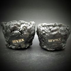 【現行モデル-2個セット】  Sサイズ 『YOUGAN -溶岩-』 マットブラック 【YG-S2_2108】IIIVIIX イーヴィックス 陶器鉢 植木鉢 観葉植物 多肉植物 アガベ 塊根植物 グラキリス 亀甲竜 エケベリア