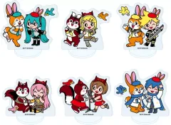 【新品】アクリルスタンド・アクリルパネル 【BOX】アクリルぷちスタンド 初音ミク×クッピーラムネ 01.デフォルメイラスト