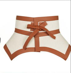 LOEWE Obi コルセットベルト タン キャンバス M 未使用