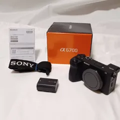 値下げ　SONY α6700 本体　美品　おまけ付き 楽天市場】sony α6700の通販