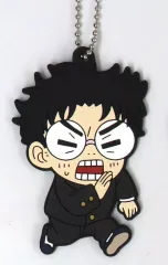 【中古】キーホルダー 高倉健(オカルン/ダッシュ) 変顔ラバーチャーム 「一番くじ TVアニメ ダンダダン ～呪いの家、突入!～」 G賞